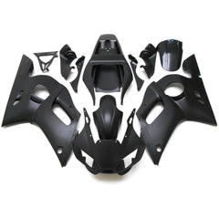 Black Fairing Kit For Yamaha YZF-600 R6 1998-2002