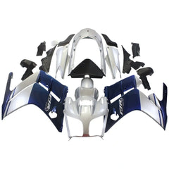 White and Blue Fairing Kit For Yamaha FJR1300 2002-2006