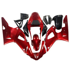 Red Black Fairing Kit For Yamaha YZF1000 R1 2000-2001
