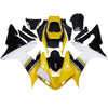 Yellow and White Fairing Kit For Yamaha YZF1000 R1 2002-2003