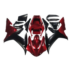 Red Black Fairing Kit For Yamaha YZF1000 R1 2002-2003