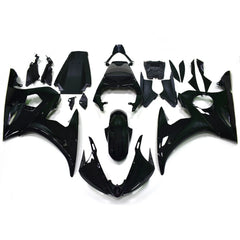 All Black Fairing Kit For Yamaha YZF-600 R6 2003-2004