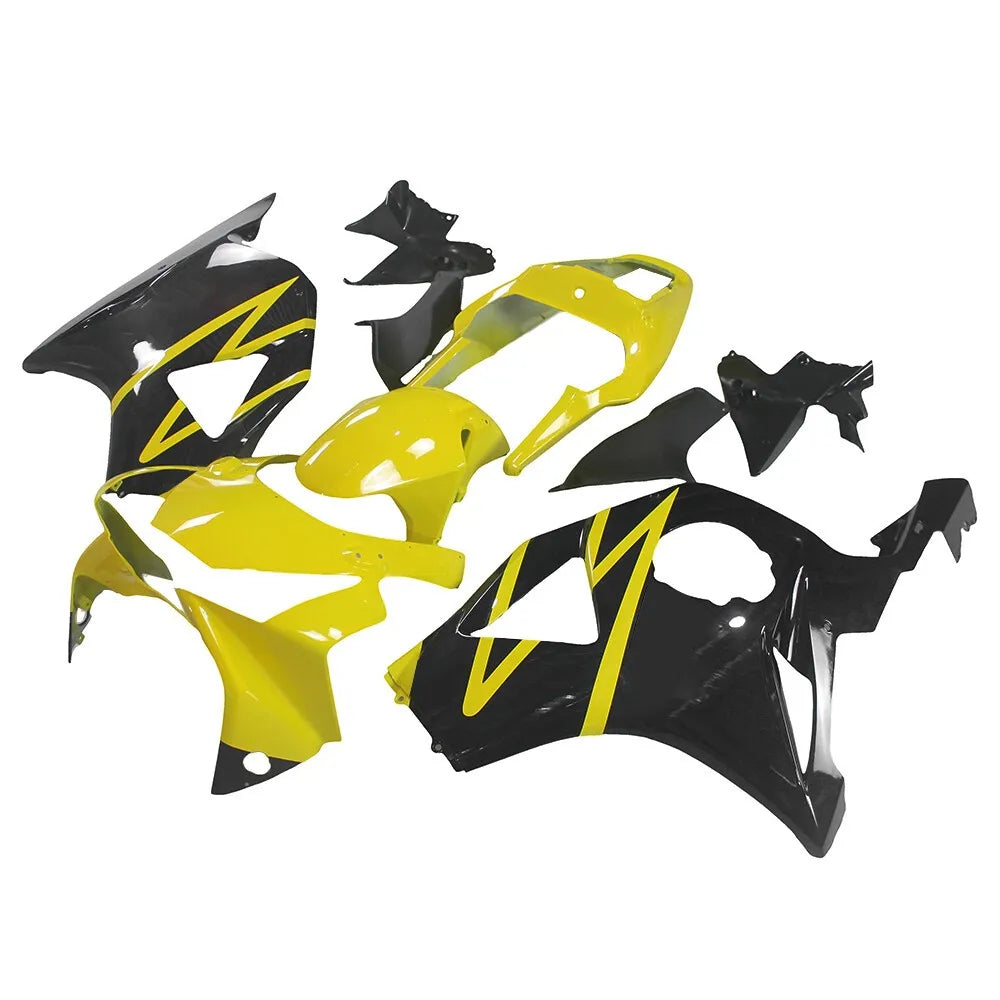 Yellow and Black Fairing Kit For Honda CBR900RR 954 2002-2003