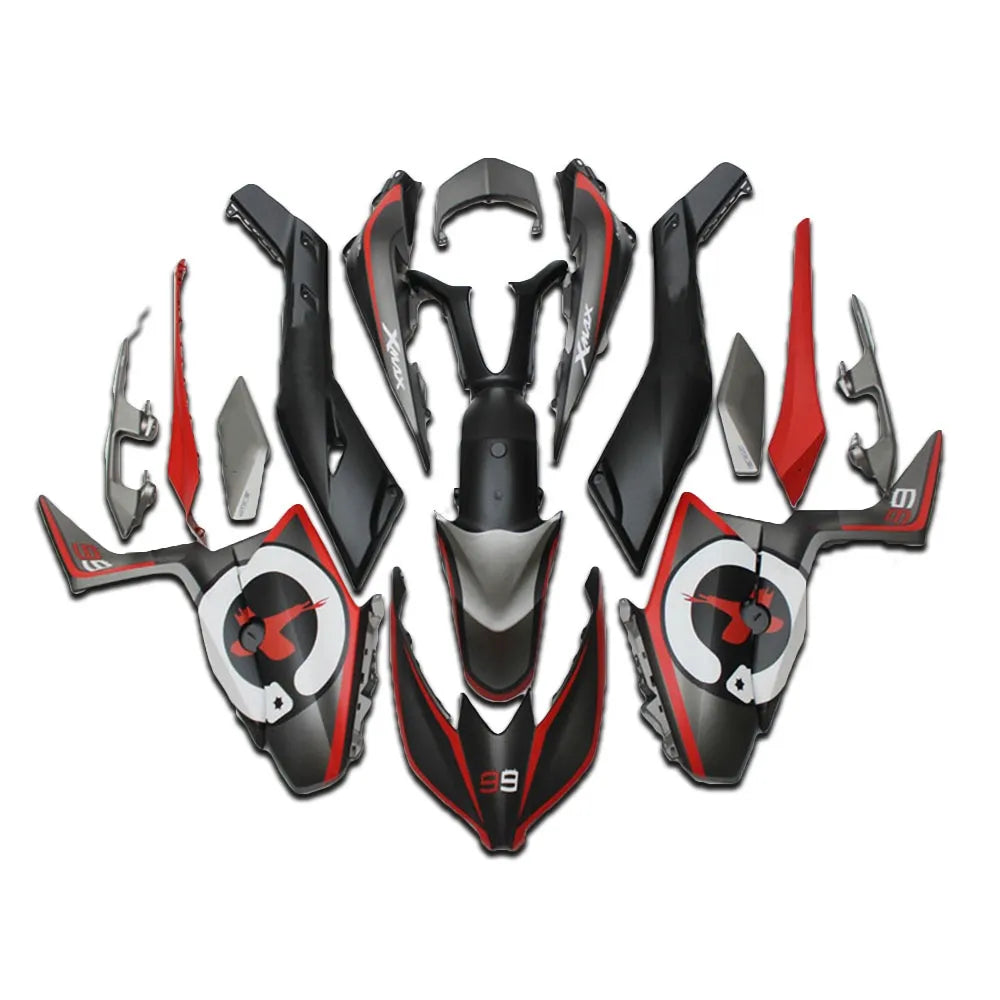 Grey Fairing Kit For Yamaha XMAX300 2017-2022 